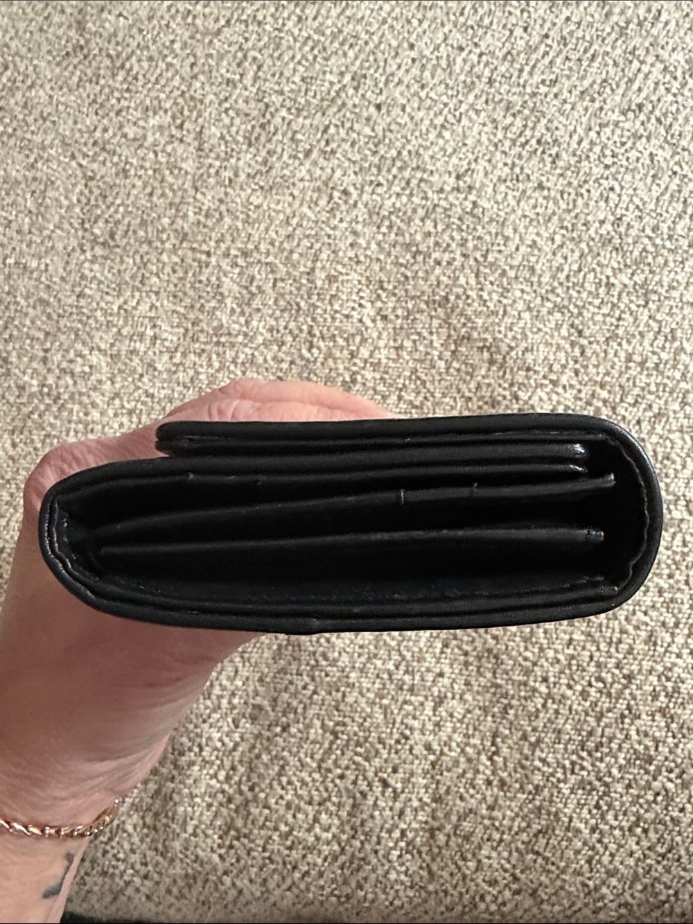 MCM Cognac Visetos Continental Wallet with Colorful Stripe Accents - Picture 6 of 11